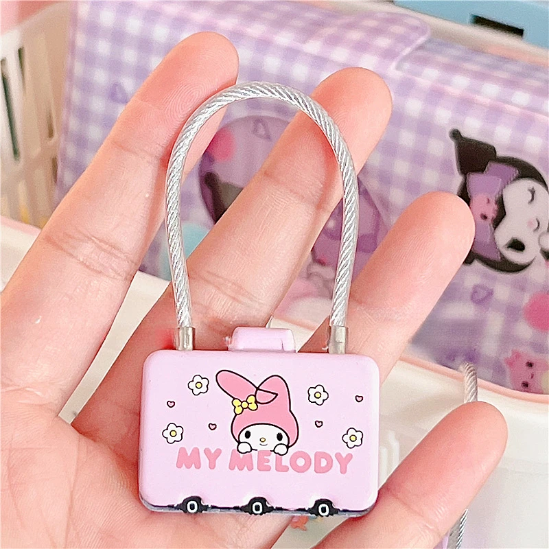 Hello Kitty Kulomi Luggage Combination Lock - For Locking Dorm Lockers, Backpacks, and Travel Bags - view 6