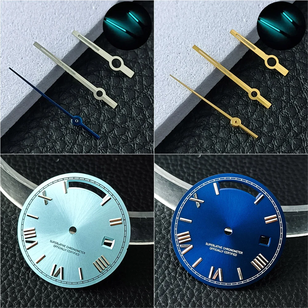 31mm 8285 dial accessories DIY custom dial, BW9 luminous suitable for Miyota 8285/8215 movement assembly watch accessories