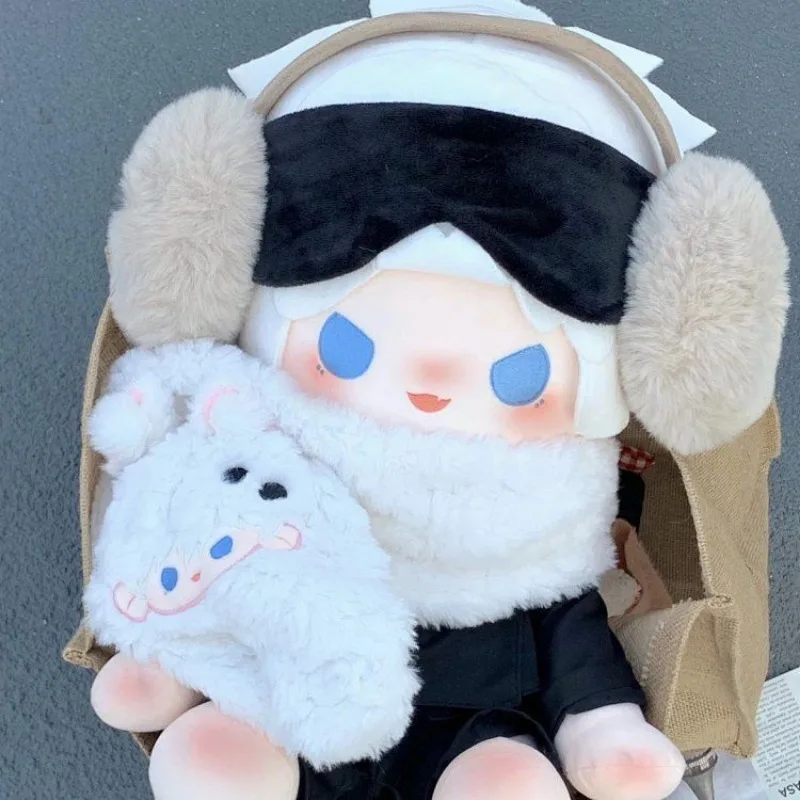 

40 см новый аниме дзюдзюцу кайсен Годзё Сатору косплей сидячая поза плюшевая кукла мягкая фигурка тела плюшевая игрушка Рождественский подарок