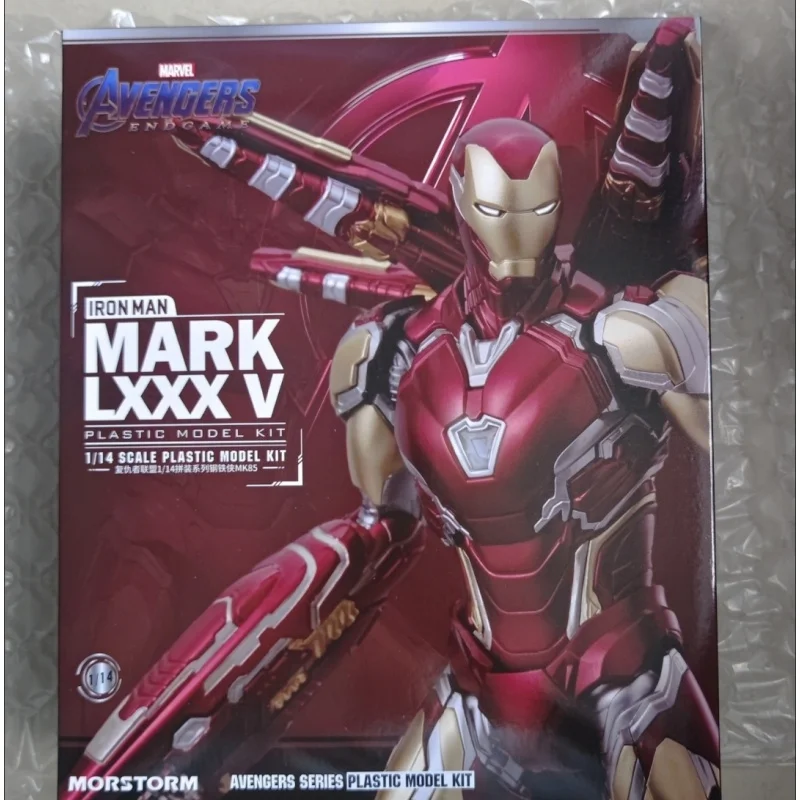 Figura de Anime Morstorm Marvel Lengend Ironman Mk85 Mk50 figura de acción Infinity Saga juguetes para niños 1/14 decoración regalos del Festival