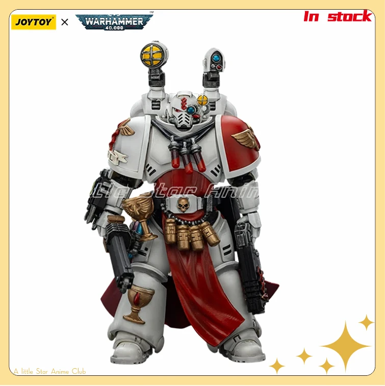 

В наличии 1/18 JOYTOY Warhammer 40000 Blood Angels Sanguinary Priest с пистолетом с тяжелым болтом и нудельем