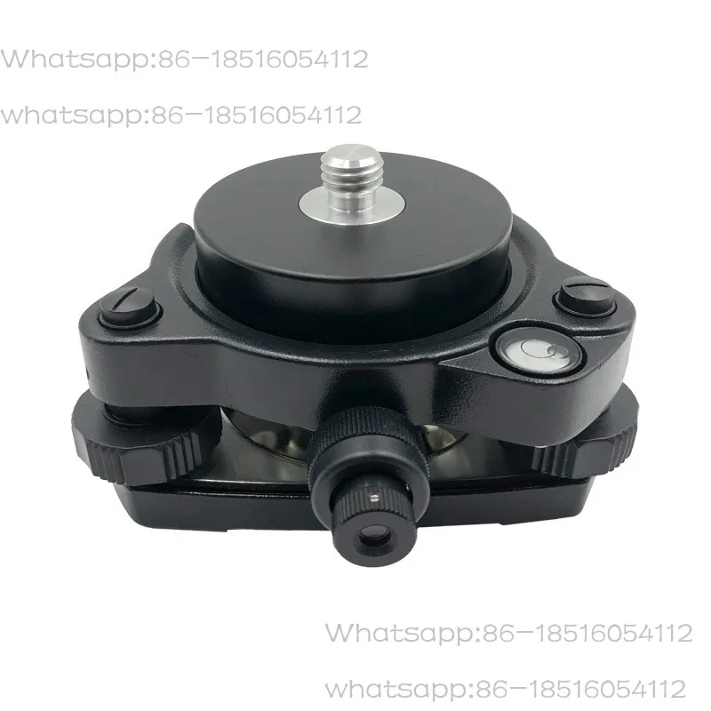 BLACK TRIBRACH WITH OPTICAL PLUMMET FIXED ADAPTER WITH 5/8X11 THREAD FOR TOTAL STATION GNSS  WHOLE SET