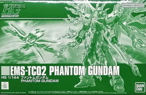 В наличии Bandai HGUC 1/144 pb Limited EMS-TC02 PHANTOM GUNDAM Модельный комплект в сборе Аниме Фигурка Игрушка в подарок BB