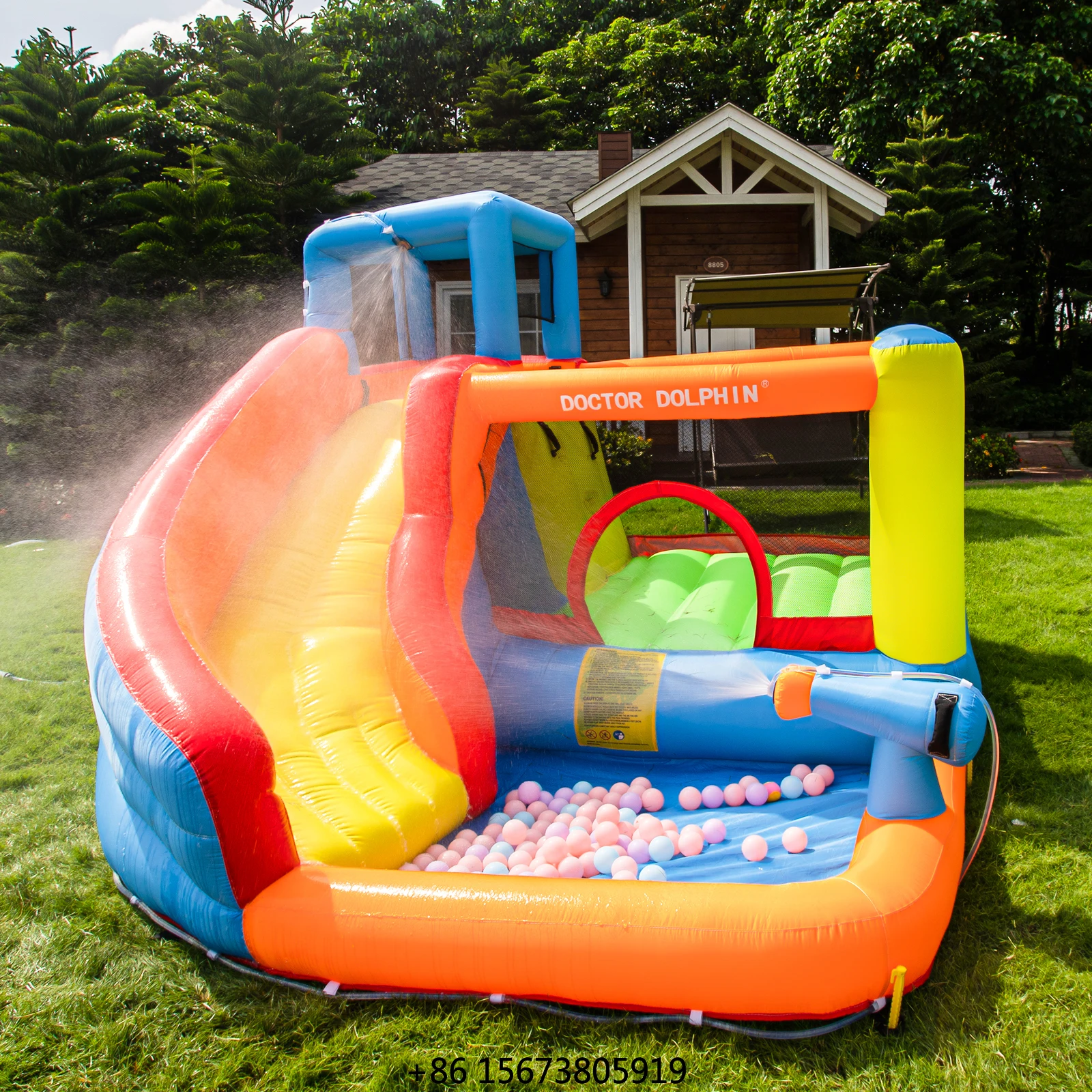 Doctor Dolphin Small Children Kids Toddler Theme  High Quality Customized Inflatable Juegos Baby Jumper Bouncer for Kids