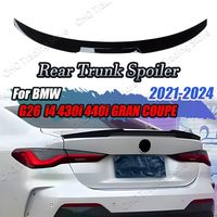M4 Style Car Rear Roof Trunk Spoiler For BMW 4 Series G26 430i 440i M440i I4 Gran Coupe 2021-2024 Body Kit Tail Wing Boot Lip
