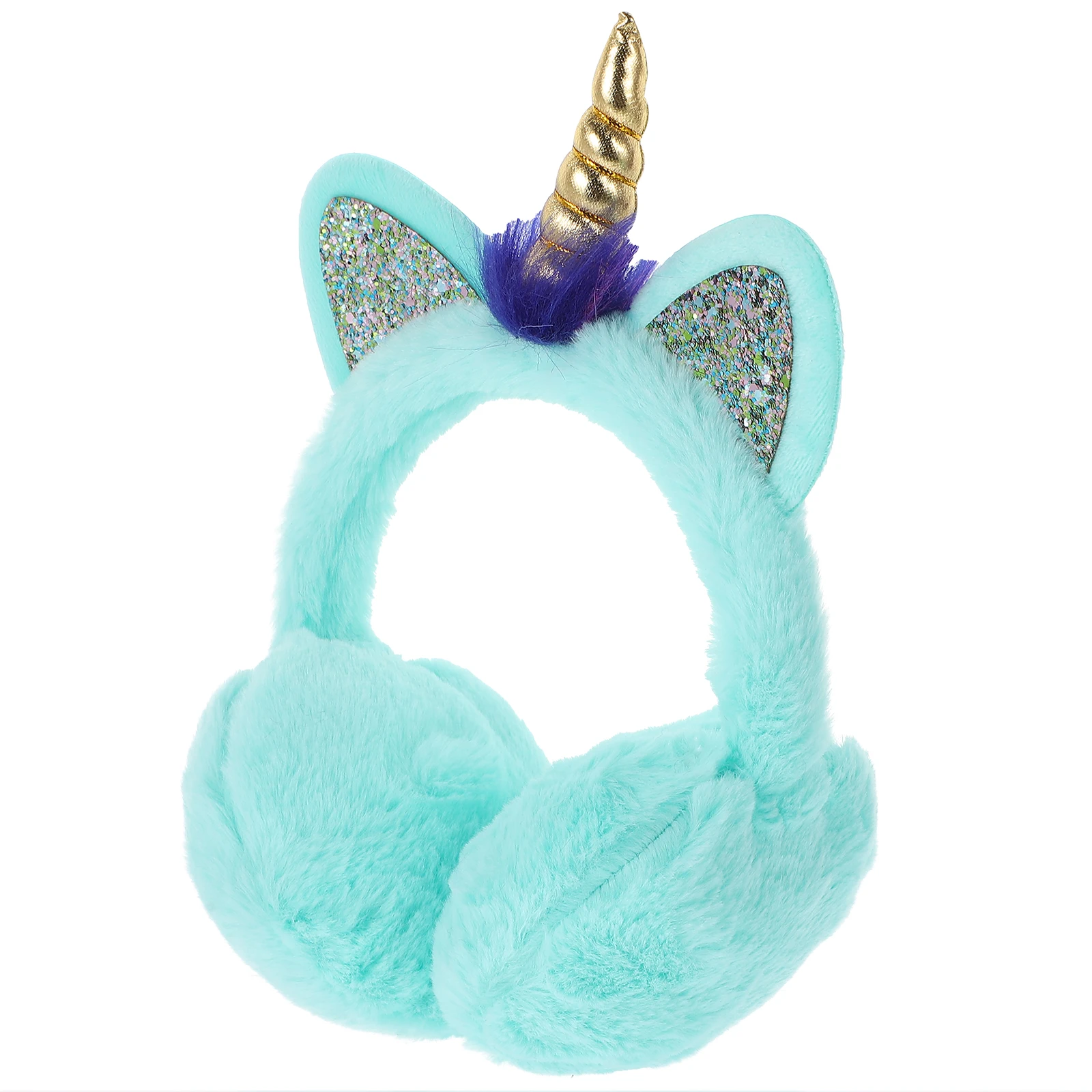 

Unicorn Horn Earmuffs Adjustable Non-Slip Comfortable Covers Warm Winter Fall Ear Warmer For Christmas Birthday Gifts Unicorn