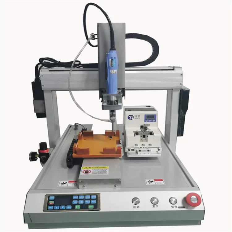 Factory sale Industrial robotic arm screwing machine electric screwdriver with automatic feeding system auto screwdriver machine