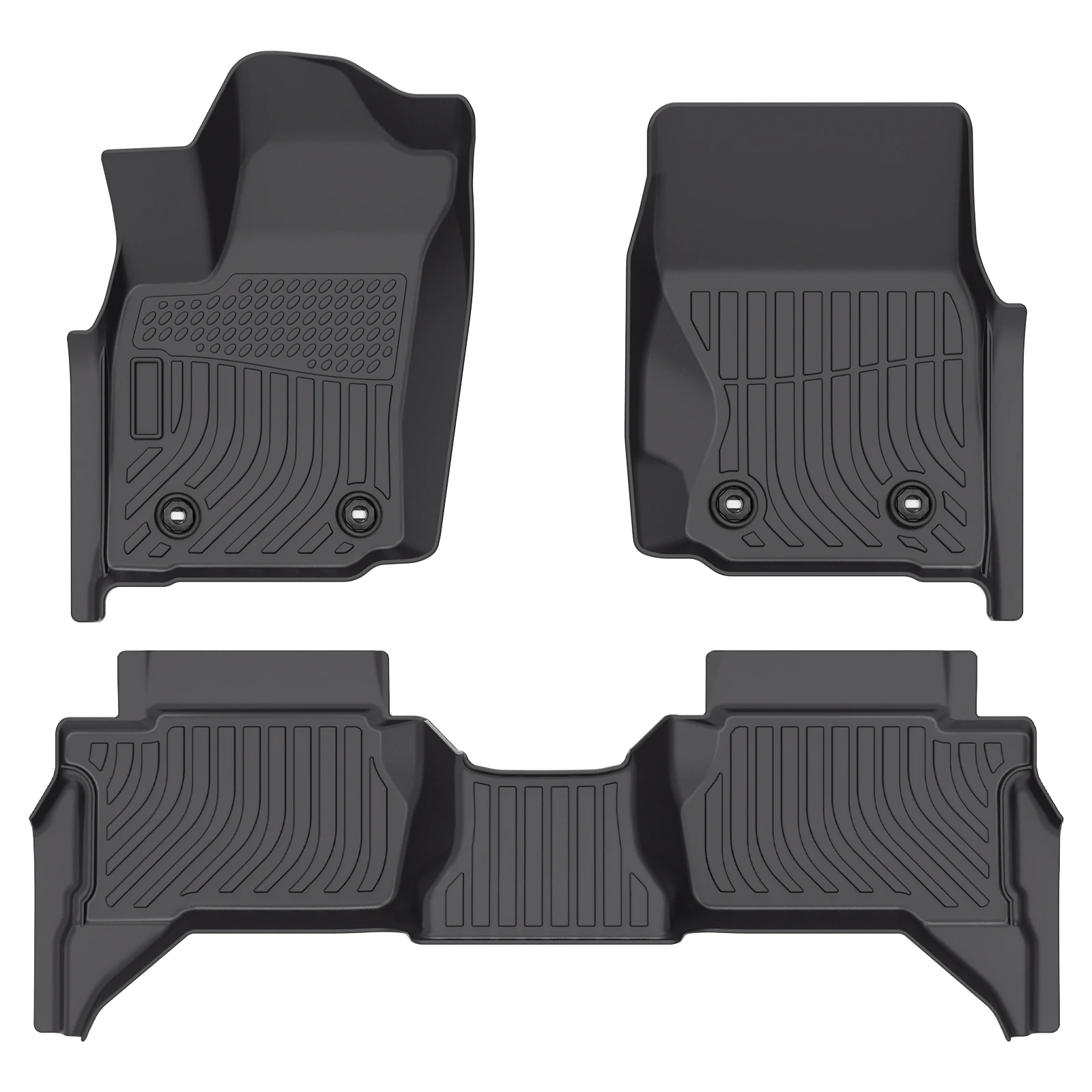 

Specification Type: Floor Mats Color: Black Features: Anti-Slip, Easy Clean, Easy Installation, Waterproof Number Of Pieces: