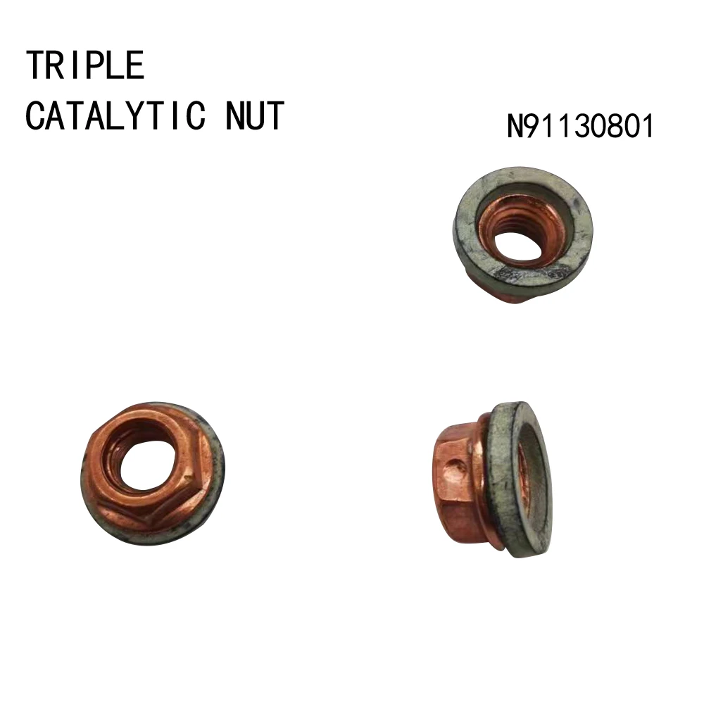 

Тройная каталитическая гайка N 91130801 Для Audi Q5L A6L A4L A4 S4 A6 S6 RS3 A7 Skoda Octavia Rapid Fabia Superb VW Tiguan Touran Lavuda