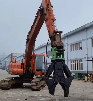 Innovative Hydraulic Shear with Intelligent Pressure Control for Selective Demolition