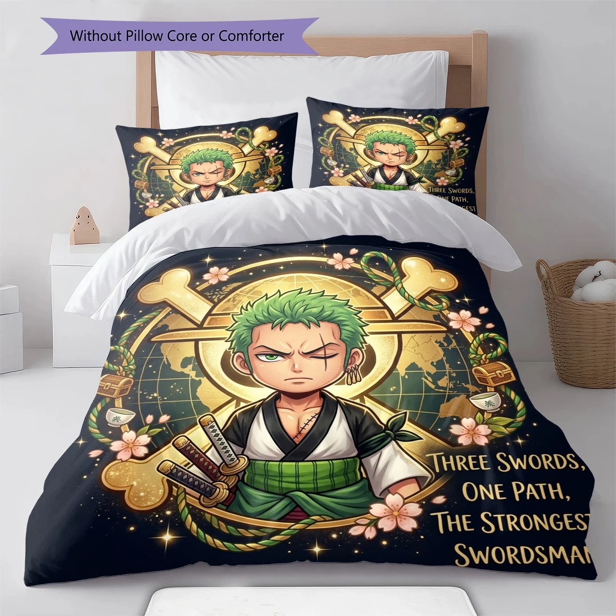 One Piece Duvet Cover Soft Comfortable, Children Bedding Set Gift, Multiple Sizes -HE103
