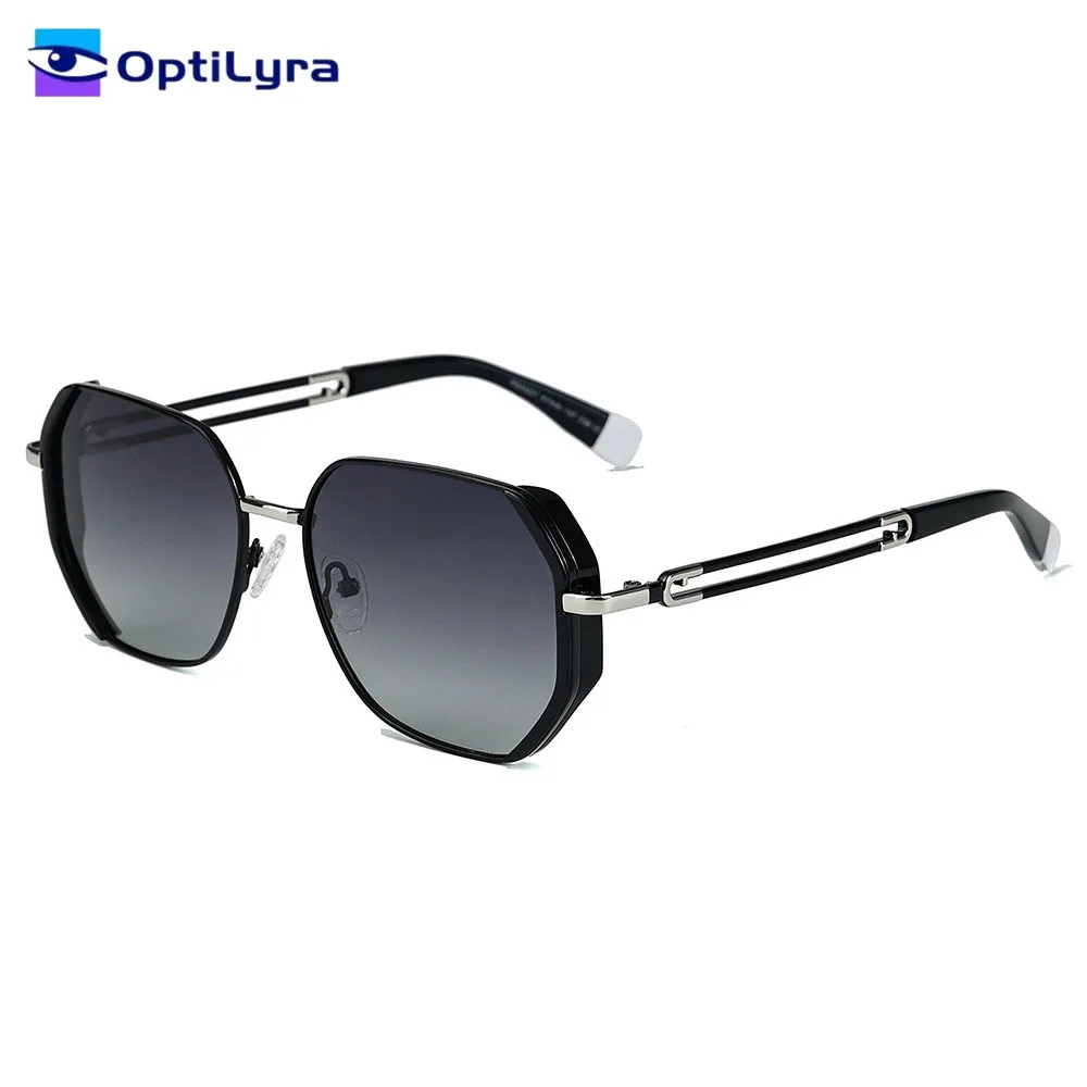 

Optilyra Brand Polygon Exquisite Metal Women Sunglasses Stylish High-end Polarized Sunglasses Outdoor Sun Protection Sunglasses