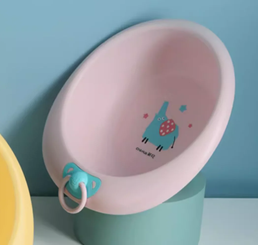 Cute Children's Washbasin, Newborn Baby Washbasin, Newborn Children's Home Wash, Cute Cartoon Student Dormitory Bathtub