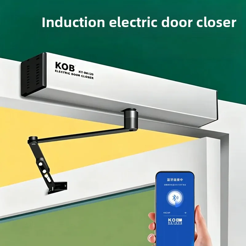 KOB Automatic Door Opener, Electric Closer, Home Office Automatic Door Unit, Induction Automatic Swing Door