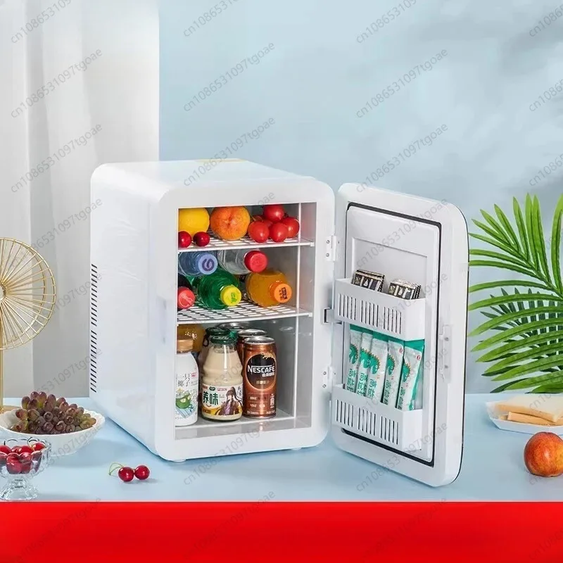 12V\220V Amoi Mini Fridge Portable Compact Refrigerator for Home Dorm Car Breast Milk Freezer Cooler
