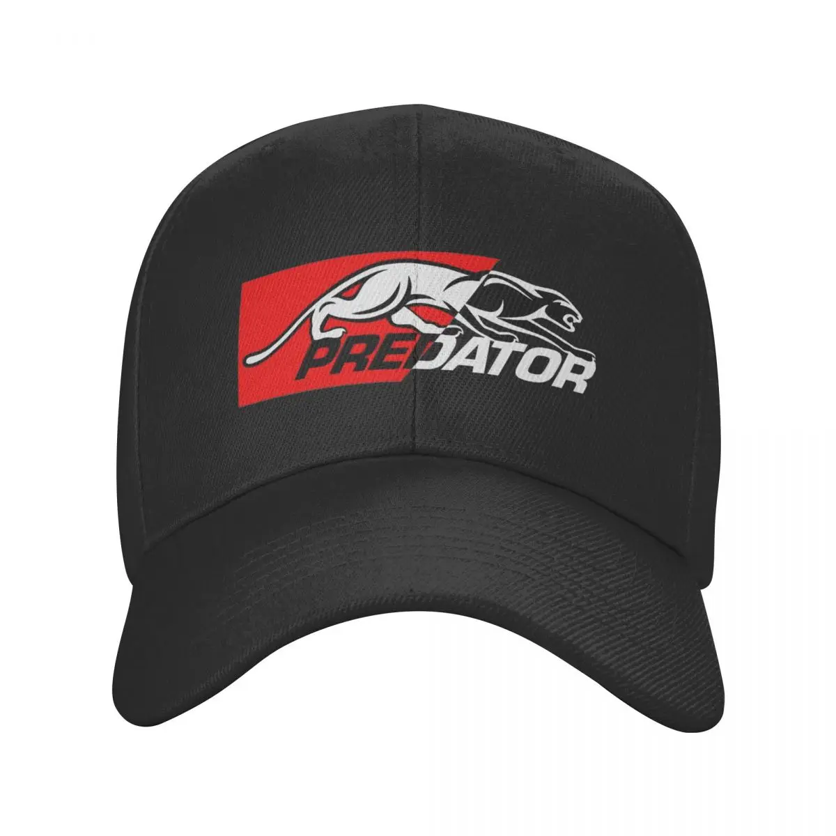 Red Predator Pool Baseball Cap Unisex Casual Trucker Hat PREDATOR CUES Hats Adjustable Polyester Sun Hats Summer Hats