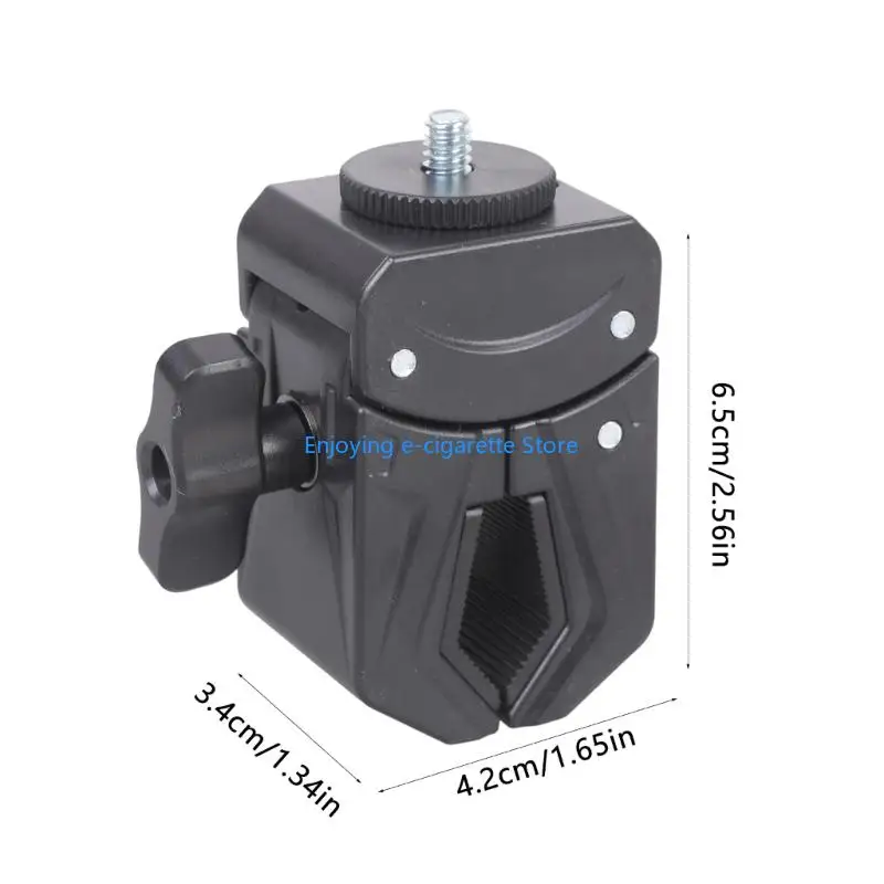 Universal Fotografie Klemmhalter für 15mm 45mm Stange und Viertel 1/4Zoll Gewinde Y4QF – Detail 6