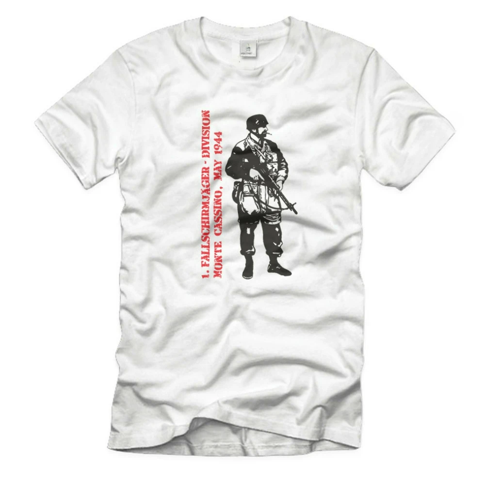

Paratrooper Monte may SKYDIVING pattern design-100% cotton short sleeve casual O-neck printed men's T-shirt.