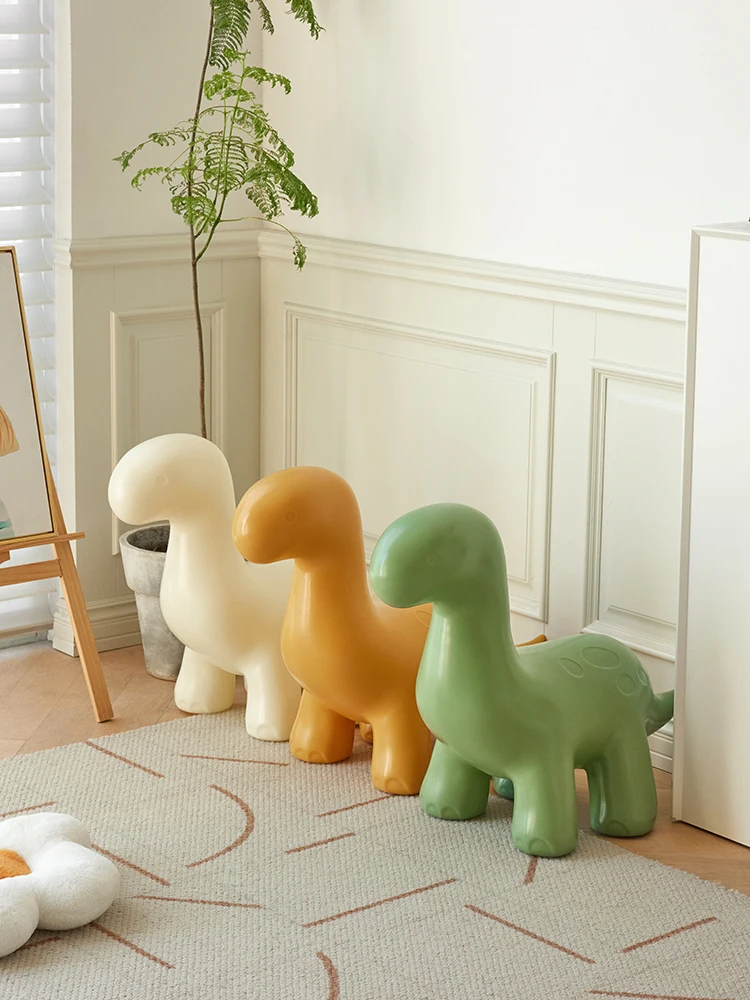 Creative Dinosaur Stool,Environmentally Friendly Plastic Animal Chair,Living Room Baby Toy Stool,Decorative Furniture Customized