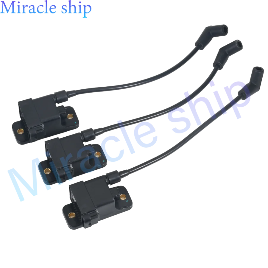 3 Pcs 827509A7 Cdm Module Assy CDM Ignition Coil For Mercury Outboard 30HP-300HP replaces part 827509A1 827509A5 827509T5 827509