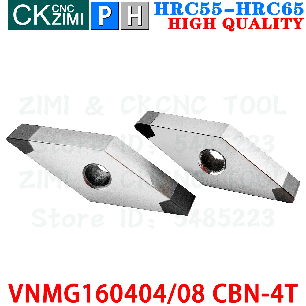 VNMG160404 CBN VNMG160408 CBN 4T Boron Nitride inserts turning inserts CNC Metal cutting lathe tool VNMG 1604 for hardened steel