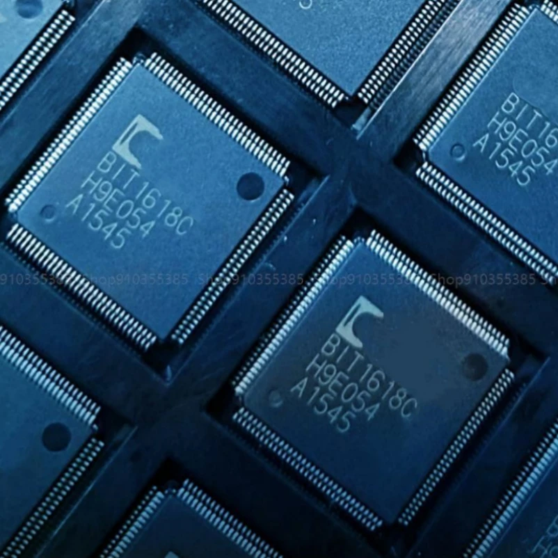 2-10pcs ใหม่ BIT1618 BIT1618C QFP-128 ชิปคริสตัลเหลว