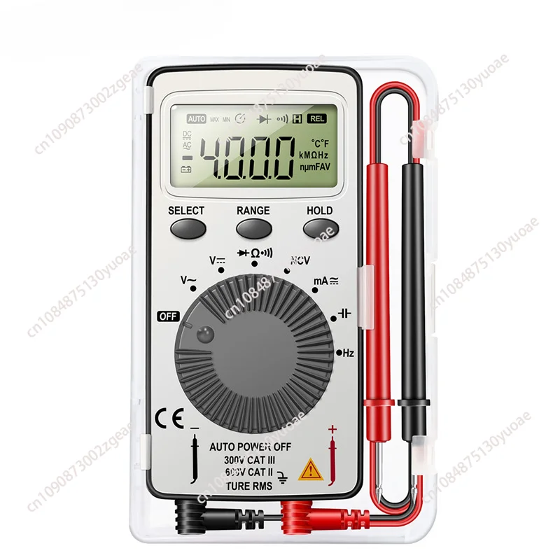 Ultra-thin Mini Voltage Ammeter, Portable Card Digital Multimeter