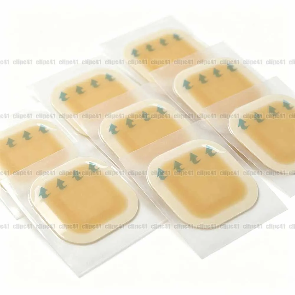 5-100Pcs Hydrocolloid Dressing 10x10cm Edge Pressing Type Application Heel Self-Adhesive Blister Invisible Concealer Tattoo Mask
