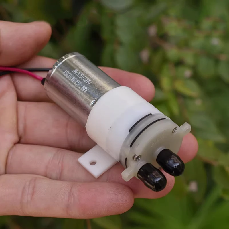 AM370DPW مضخة مياه صغيرة 370 تيار مستمر 12 فولت مضخة الحجاب الحاجز الصغيرة مضخة مياه شفط ذاتية التحضير لتقوم بها بنفسك موزع ضخ