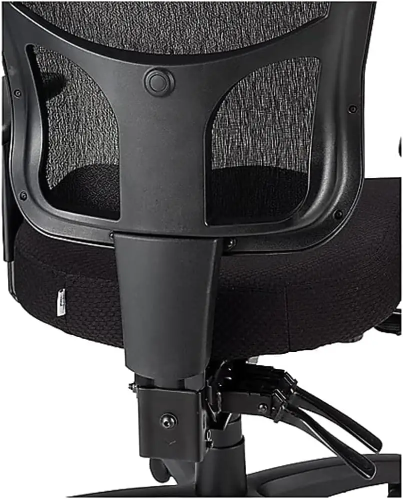 كرسي مهام دوار شبكي مريح TP8000C مع مادة تيمبور، طبقة جل تبريد، أسود #6