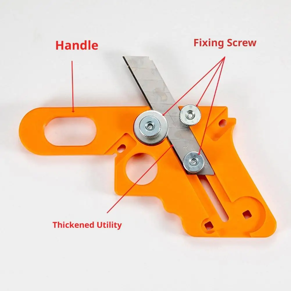 Manual Edge Banding Trimmer Veneer Edge Cutter Tool 3-in-1 Woodworking Chamfer Plane For PVC ABS Melamine Wood Deburring Scraper