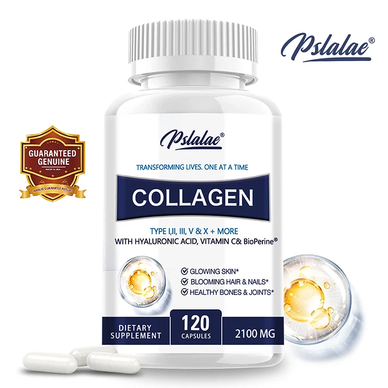 Collagen Capsules - Promotes Healthy Skin, Joints, Hair, Nails, Antioxidants