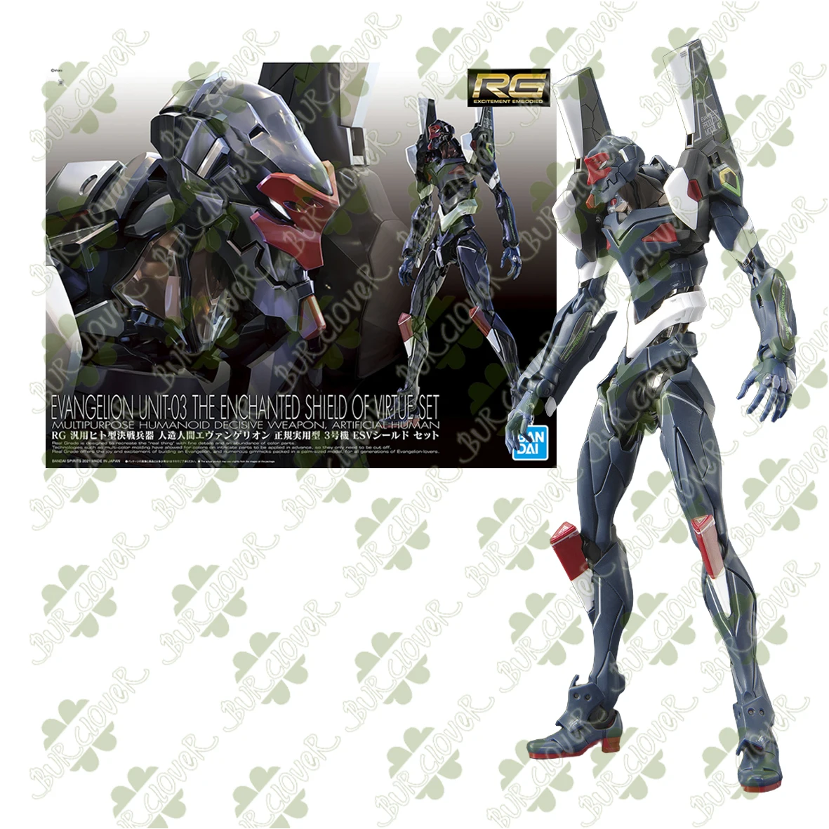 

BANDAI Original RG EVANGELION GUNDAM Assembling Toys Series 1 Anime Action Figure Toys For Kids Gift