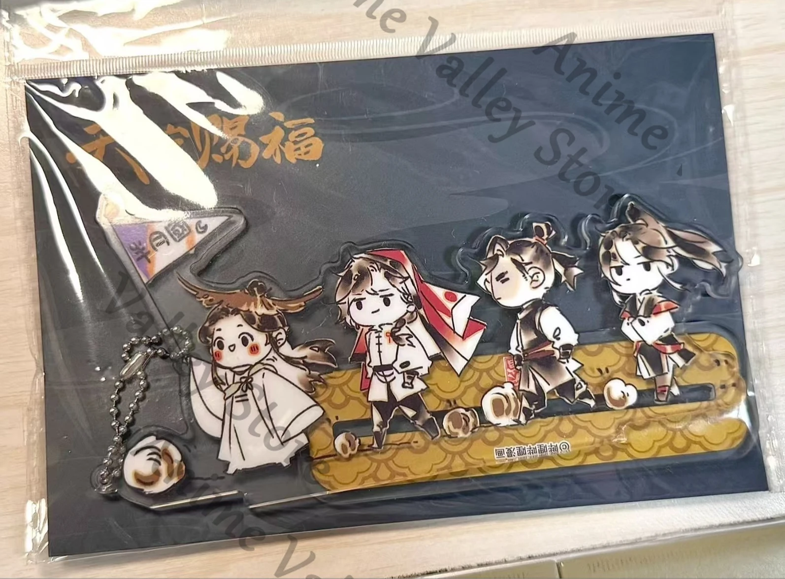 

Подлинная аниме Heaven Official's Blessing Xie Lian, косплей, мультфильм, акриловая туристическая вечеринка, стоячий знак, фигурка, подставка, рождественский подарок