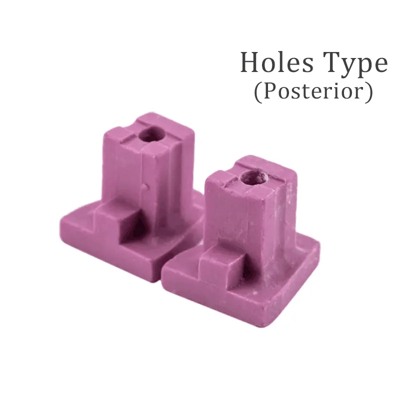 

Dental Ceramic Flat Point Bicuspid Molar Peg Single Teeth Burning Rack 4 Types Denture Burnt Nails Frame Dentistry Accessories