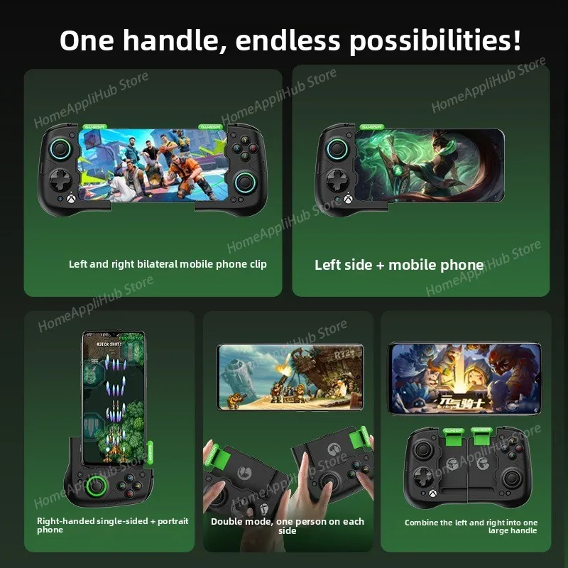 X4 Phantom Butterfly XX-authorized Mobile Game Controller with Zero Wireless Bluetooth in The Zone