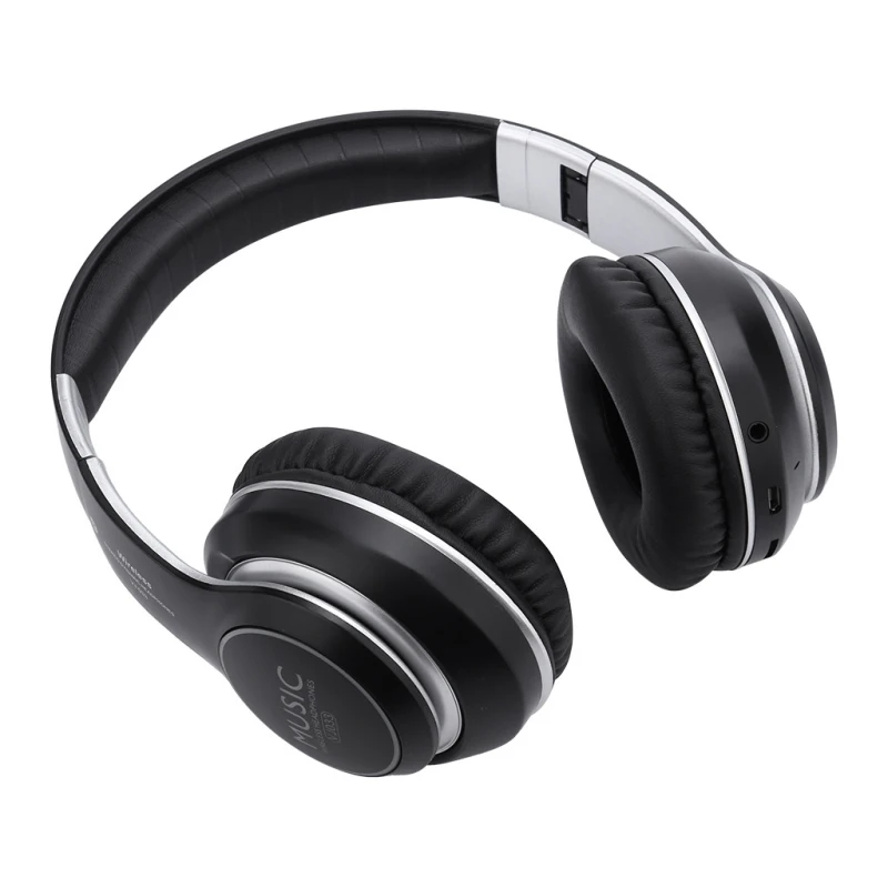 8228uwu7260 Headphones Wireless Headset Earbuds with Microphosic Foldable Adjustable Earphone