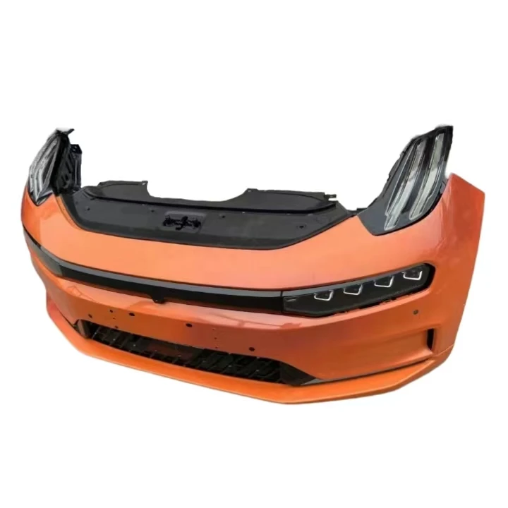 Used Original Front Bumper Assembly with Headlight for ZEEKR 001 Car High Quality Car Bumpers