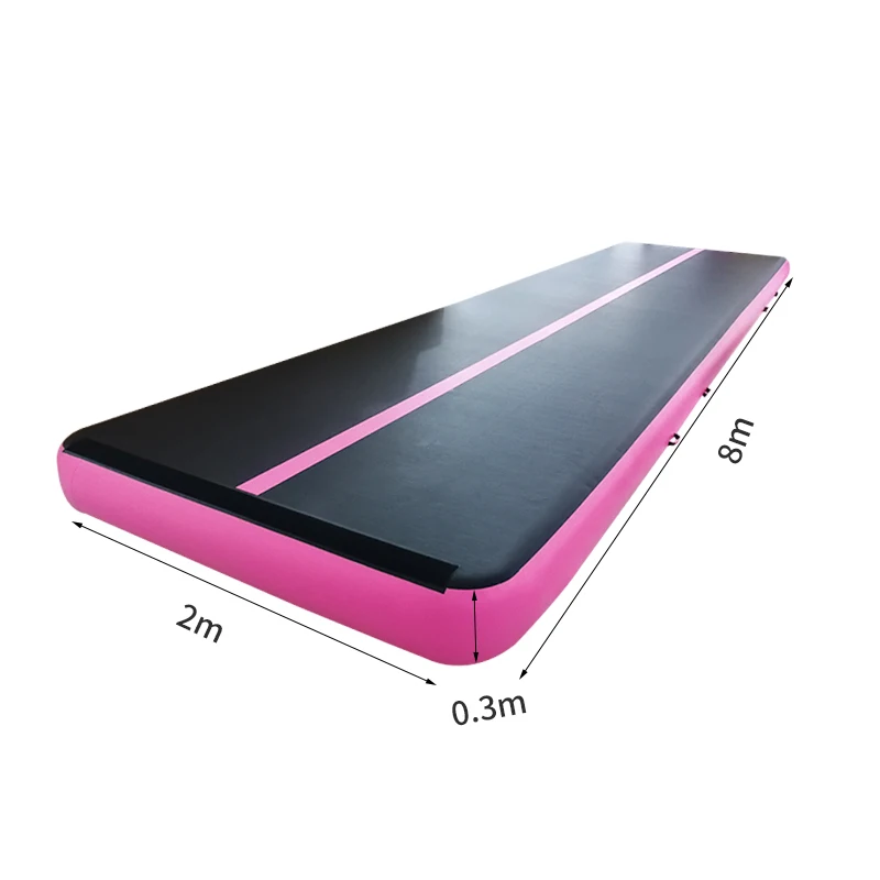 Wholesale air Track Tumbling Mat 26ft Inflatable Airtrack 30cm Thickness