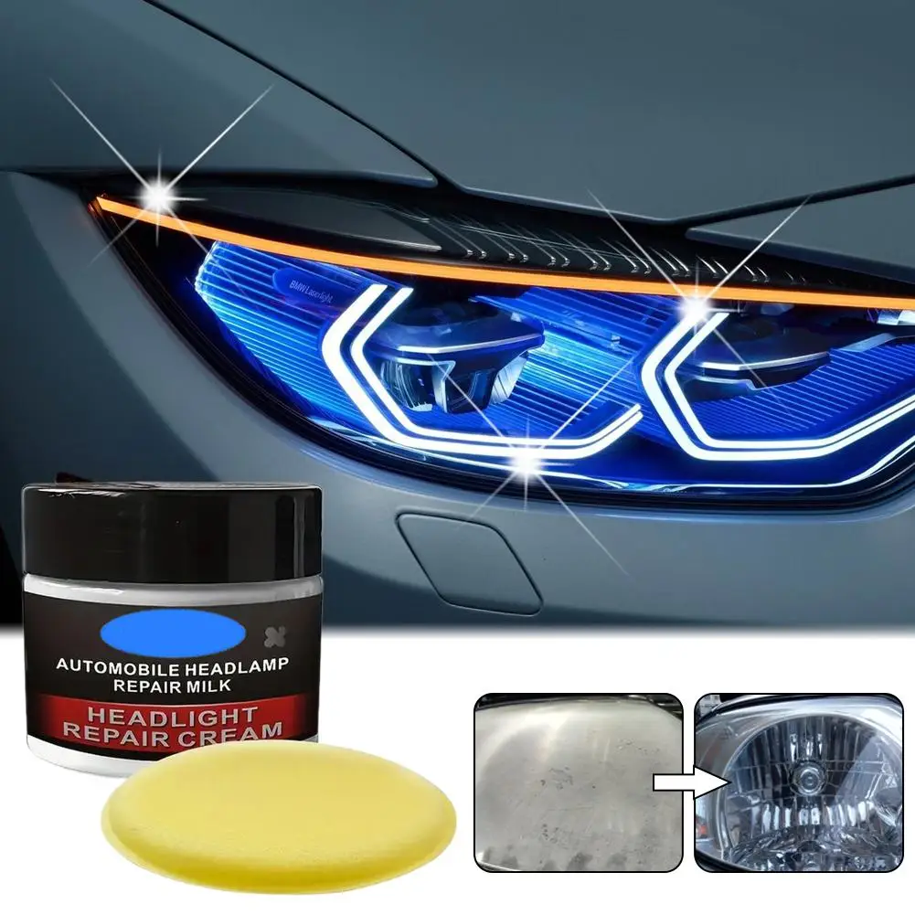

Automotive Headlamp Restoration Kit, Headlight Polishing Scratches, Removes Fluid, Headlights Like New Restores Condition T J7M6