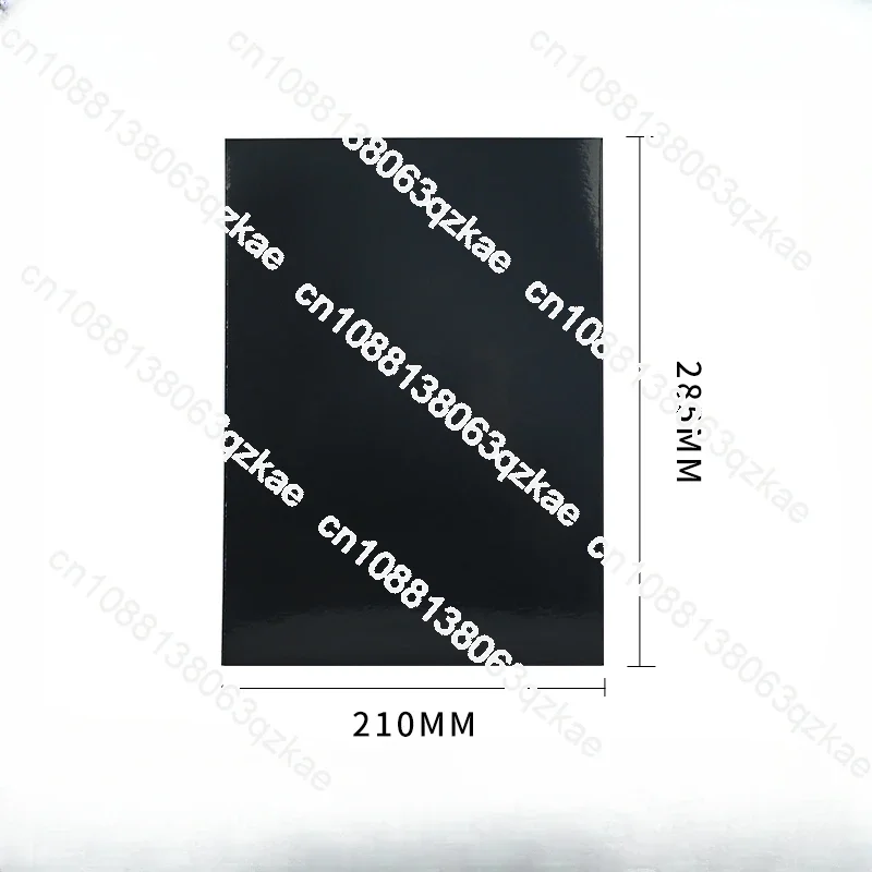 

Fiber laser debugging calibration paper galvanometer test laser welding dimming paper double-sided black photo