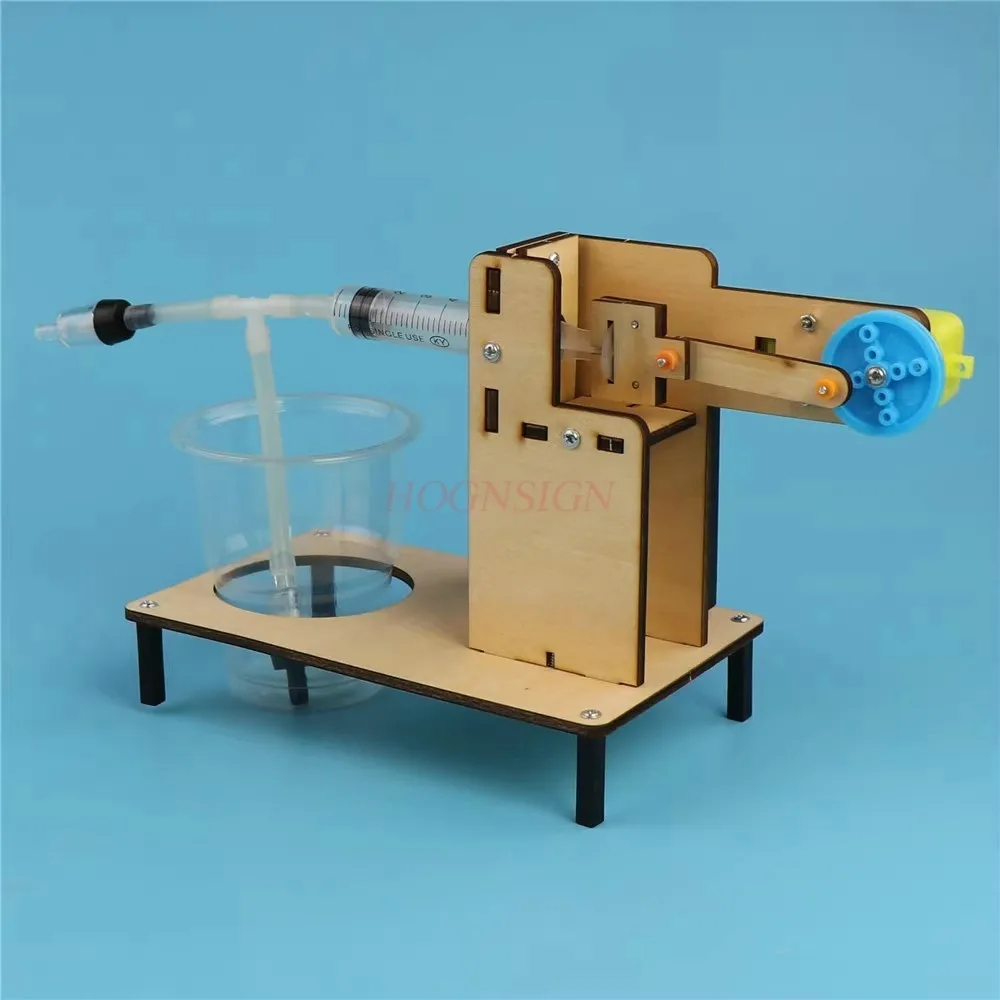 1 set DIY Technology Small Maker Electric Mechanical Swing Scientific Invention Experimental Materials Assembly Model