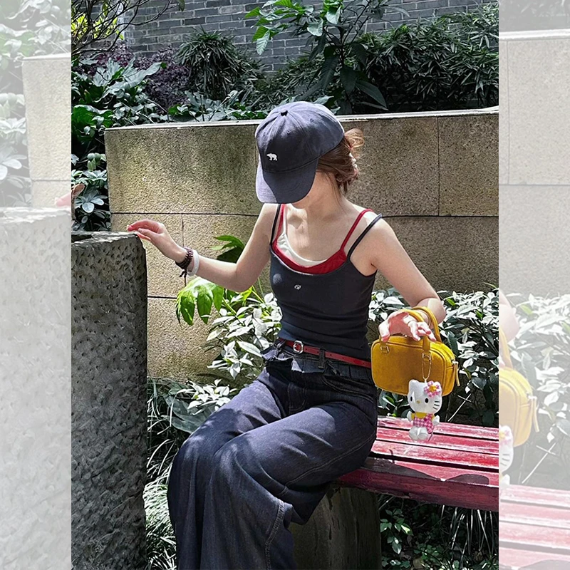 

Stunning Blue Embroidered Svel Vest Women's Faion Summer Outerwear ort Beautiful Commute Sle Regular Length