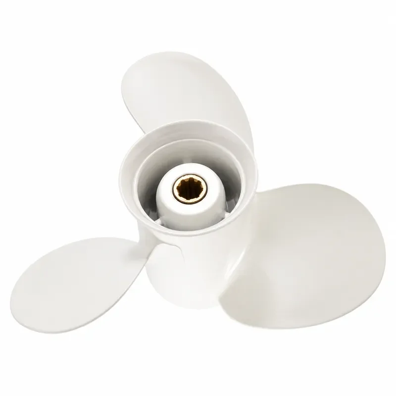 Propeller 9 1/4X11 For Yamaha Outboard Engines 9.9 HP F9.9 15HP F15C F15 F20 Aluminum 8 Tooth Spline RH 63V-45943-00-EL