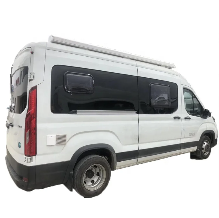 Electric Camper Truck Awning RV Accessories Heavy Duty Waterproof PVC Fabric Caravan RV Awning