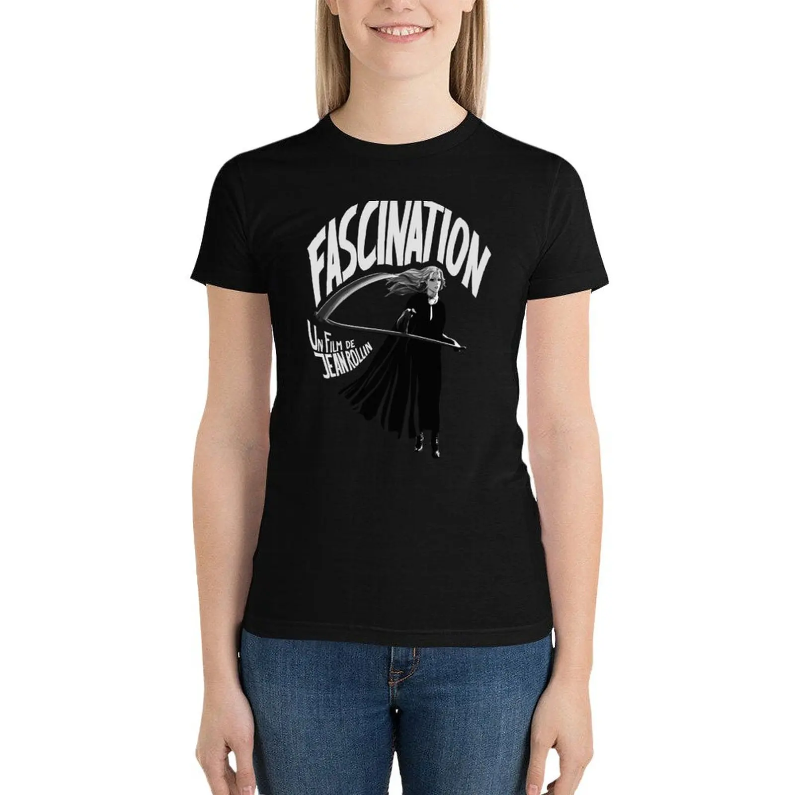 Fascination - Jean Rollin T-Shirt oversized summer tops tees summer clothes for Women