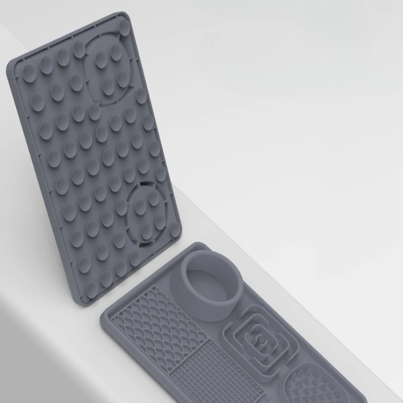 الحيوانات الأليفة لعق حصيرة الحيوانات الأليفة أكل وير الكلب بطيئة الغذاء حصيرة تحديد الموقع الكلب المغذية لوازم شفط كأس الكلب الاستحمام التشويه