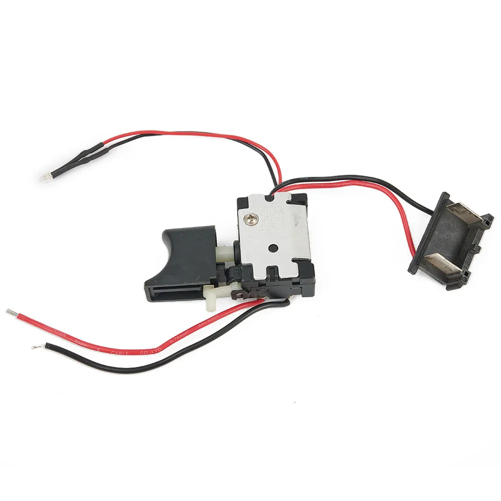 Parte Interruttore di controllo della velocità Pulsante Interruttore di attivazione Accessorio Comodo ricambio per trapano elettrico 21-25 V CC