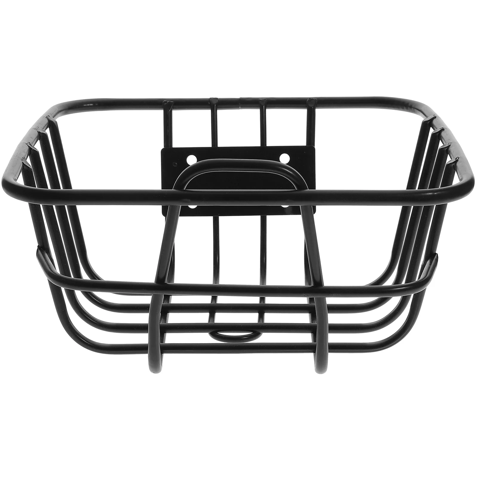 

Sturdy Iron Bike Basket Detachable Front Container for Bicycle Riding Storage Kids Scooter and Electric Bike Accessories