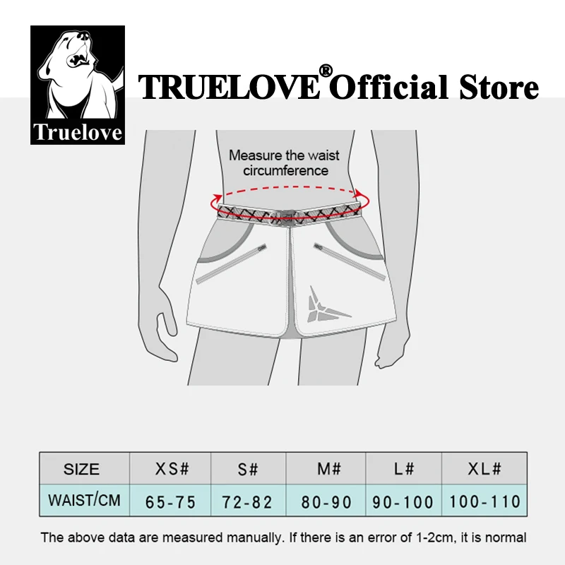 Truelove Pet Training Skirt Dog Trainer Cloth with Multi Pockets Pet Trainers Professional Pet Owner for Men/Women TLQ1901